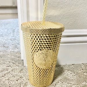 💕 NEW Starbucks Gold Bling Tumbler - Grande